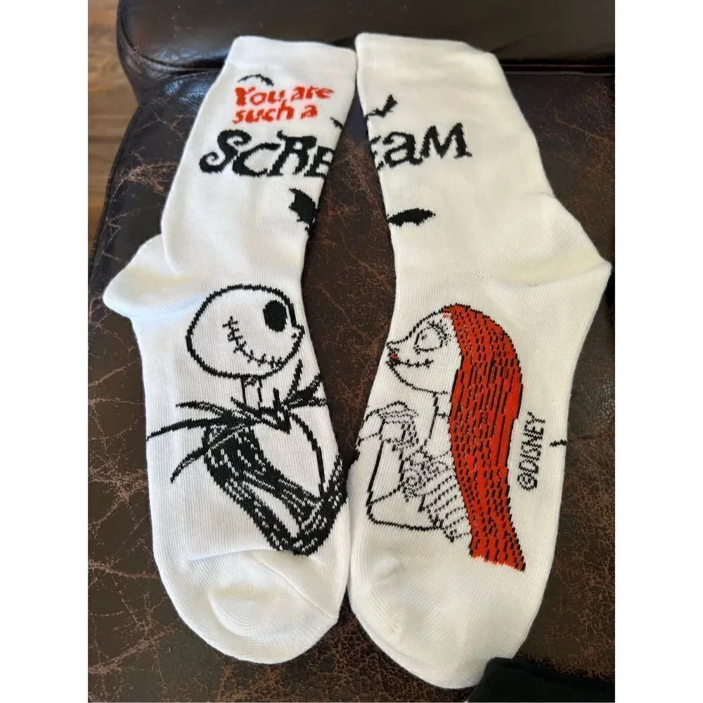 Disneys The Name ghtmare Before Christmas Ankle Socks Set of 3
